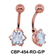 Flowery Stone Exclusive Belly Piercing CBP-454