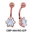 Flowery Stone Exclusive Belly Piercing CBP-454