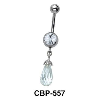 Stone Dangler Belly Button Ring CBP-557