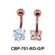 CZ Belly Piercing CBP-701