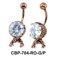 Belly Piercing Trendy Line CBP-704