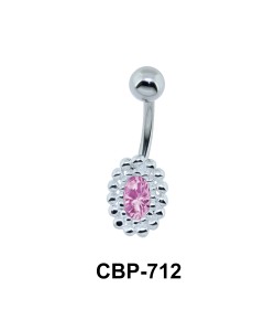 Oval Stone Assorted Belly Piercing CBP-712