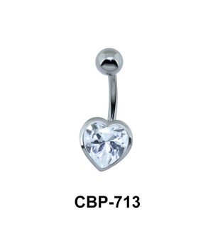 Heart Stone Assorted Belly Piercing CBP-713