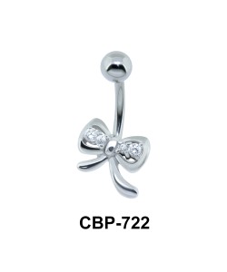 Red Stone Bow Assorted Belly Piercing CBP-722