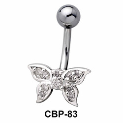 Butterfly Shaped Belly Piercing CBP-83