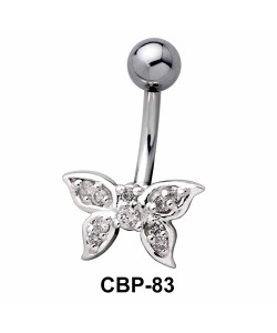 Butterfly Shaped Belly Piercing CBP-83