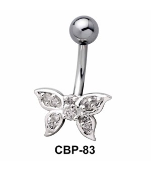 Butterfly Shaped Belly Piercing CBP-83