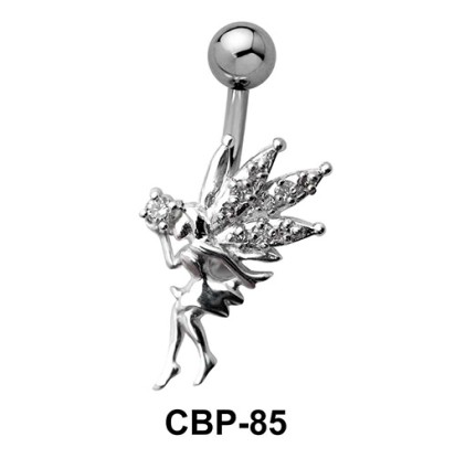 Fairy Shaped Stone Set Belly Piercing CBP-85