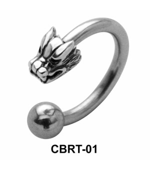 Dragon Belly Piercing Circular Barbell CBRT-01