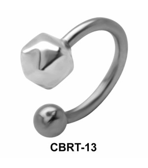 Boulder Belly Piercing Circular Barbell CBRT-13