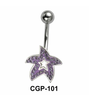 Stone Studded Starfish Rainbow Line CGP-101