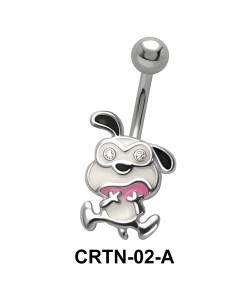 Funny Dog Belly Piercing CRTN-02