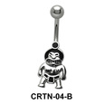 Powerful Dwarf Belly Piercing CRTN-04