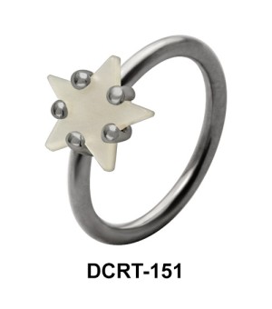 Twinkling Star Belly Pearl Piercing DCRT-151