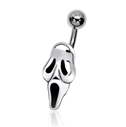 Scream Masked Belly Piercing DSB-18