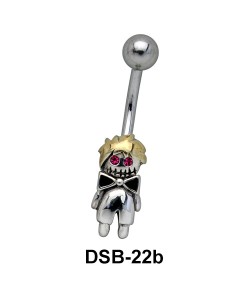 Doll Shaped Belly Piercing DSB-22b