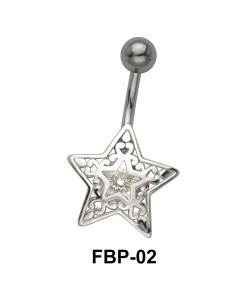 Filigree Star Belly Piercing FBP-02