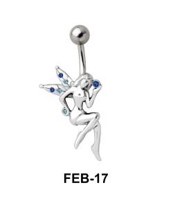 Stone Set Fairy Belly Piercing FEB-17