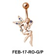 Stone Set Fairy Belly Piercing FEB-17