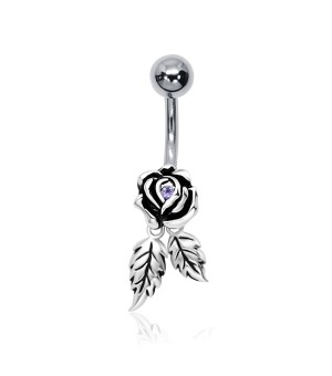 Charming Rose Belly Piercing FNL-03