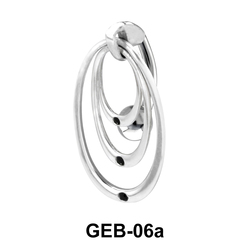 Concentric Circles Belly Piercing GEB-06a