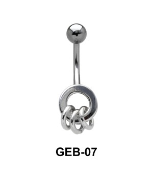 Multiple Rings Belly Rings GEB-07