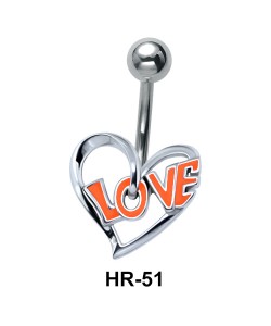 Love within Heart Shaped HR-51