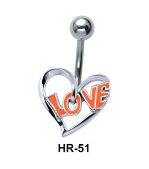 Love within Heart Shaped HR-51