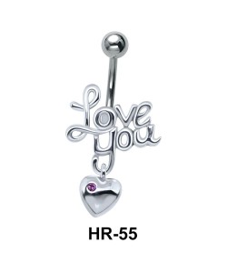 Love You with Heart Shaped HR-55