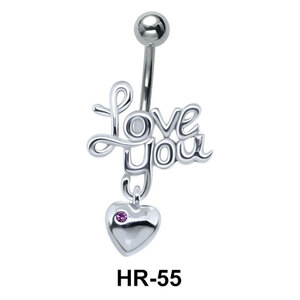 Love You with Heart Shaped HR-55