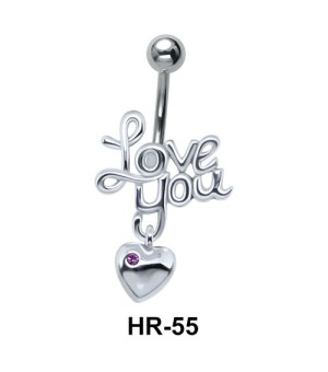 Love You with Heart Shaped HR-55