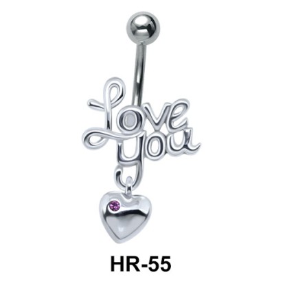 Love You with Heart Shaped HR-55