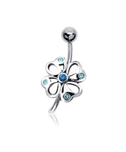 Pretty Flower Belly Piercing IHB-07