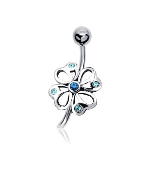 Pretty Flower Belly Piercing IHB-07