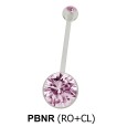 PTFE Double Jewelled Round Bananas PBNR