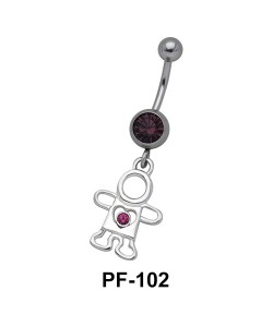 Doll with Stone Belly Rings PF-102