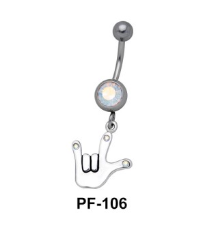 Rock Belly Rings PF-106