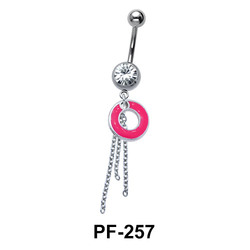 Chain Ring Shaped Belly Piercing PF-257