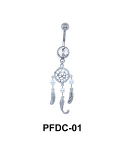 Dream Catcher Shaped Body Piercing PFDC-01