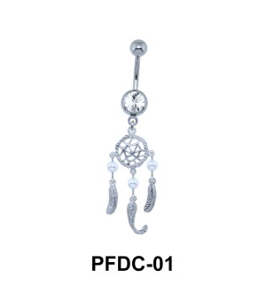 Dream Catcher Shaped Body Piercing PFDC-01