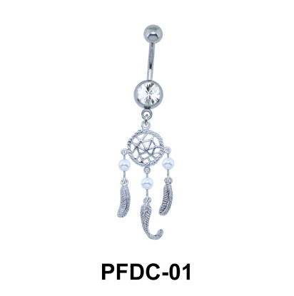 Dream Catcher Shaped Body Piercing PFDC-01