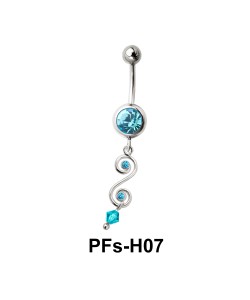 Belly Piercing Dangling PFs-H07