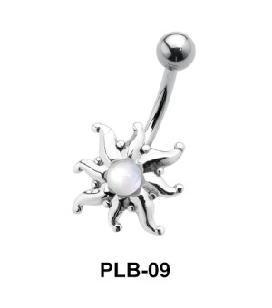 Sunrays Belly Pearl Piercing PLB-09