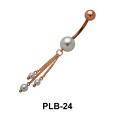 Belly Pearl Piercing PLB-24