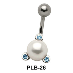 Stone Set Pearl Belly Pearls PLB-26