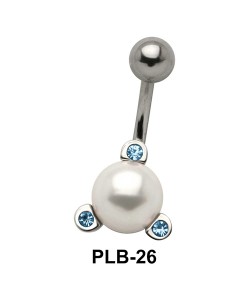 Stone Set Pearl Belly Pearls PLB-26