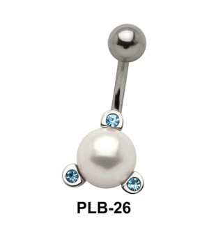 Stone Set Pearl Belly Pearls PLB-26