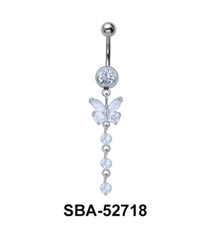 Butterfly Shaped Belly Piercing SBA-52718