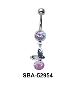 Butterfly Dangling Belly Piercing SBA-52954