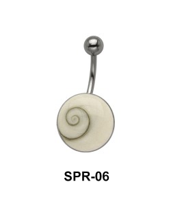 Shell Belly Piercing SPR-06